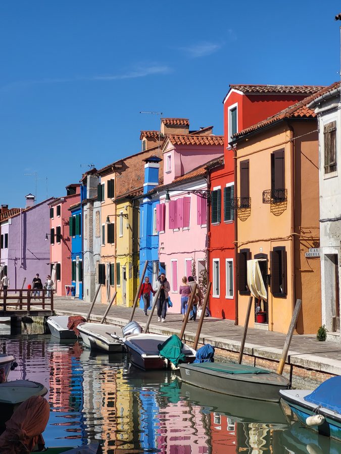 Burano, la palette